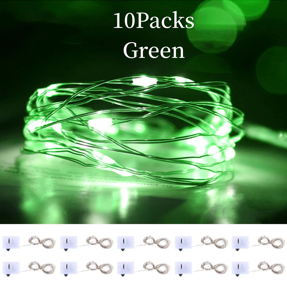 Colored Atmosphere Holiday String Lights