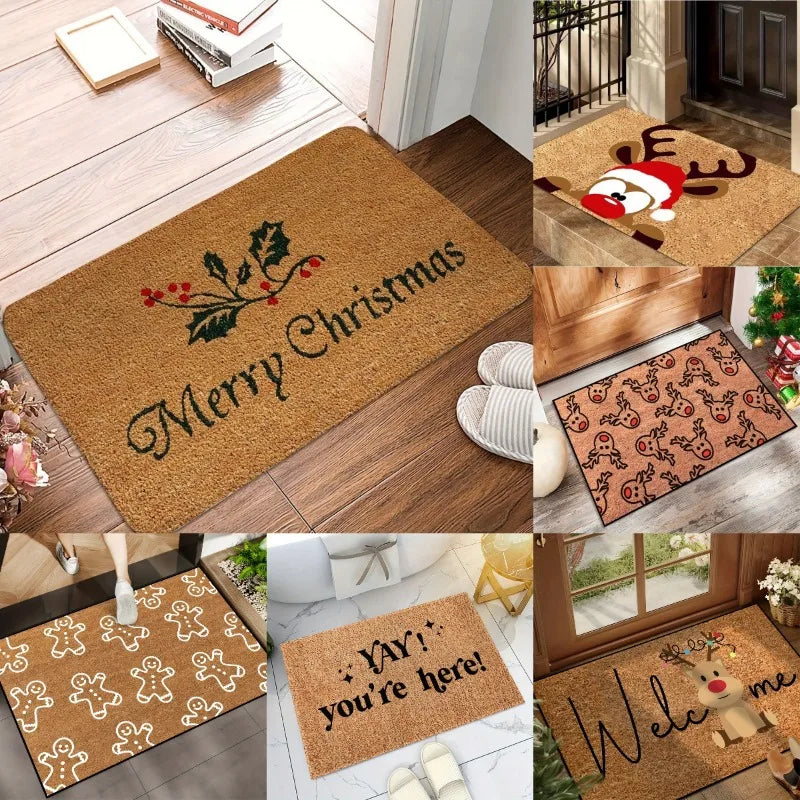 Christmas Pattern Floor Mat