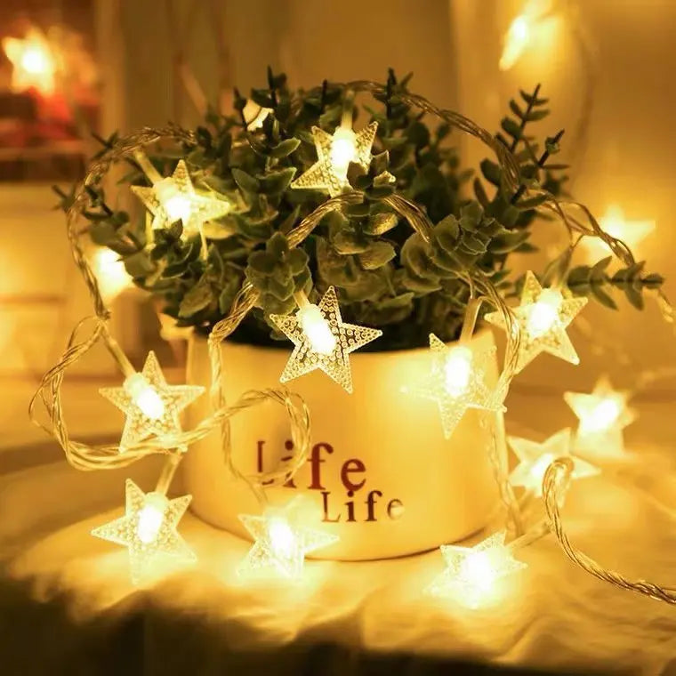Crystal Ball Christmas String Lights