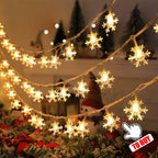 Snowflake Santa Ornaments Christmas