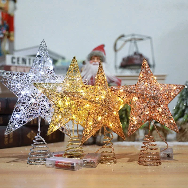 Christmas Tree Topper Star Battery Powered