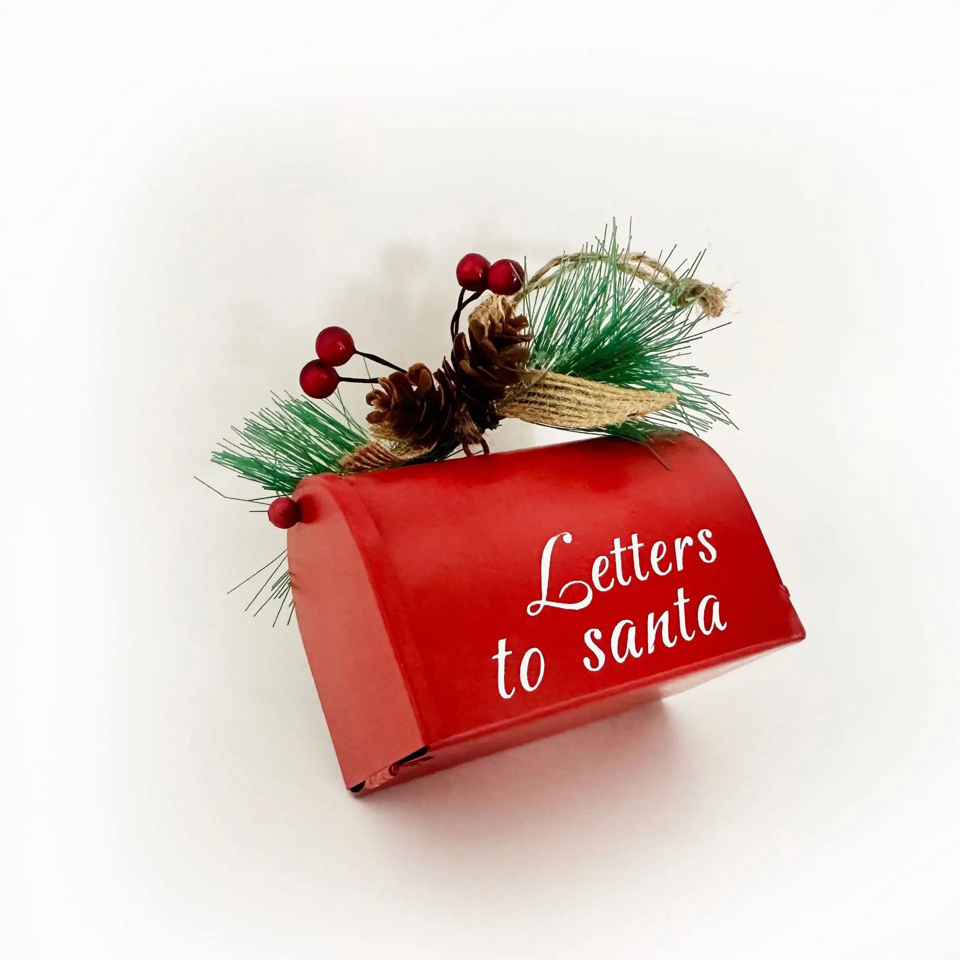 Christmas Iron Mailbox Ornament