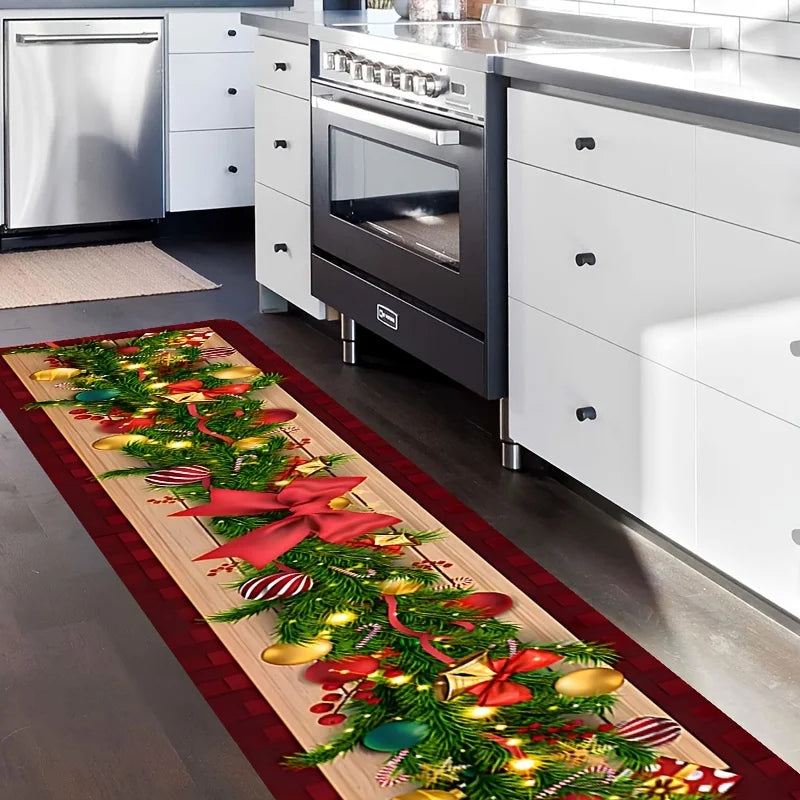 Christmas Long Hallway Carpet