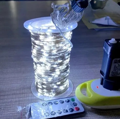 Remote Waterproof Christmas Fairy Lights