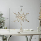 Christmas Tree Toppers Star Ornaments Festival