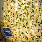 Solar Ivy Leaf Fairy Lights