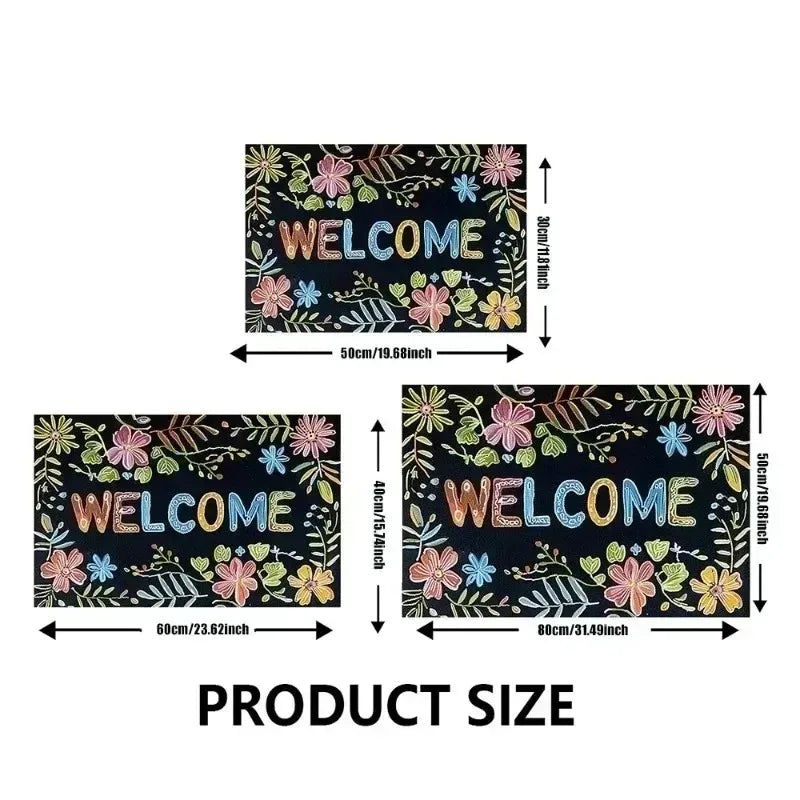 Christmas Pattern Floor Mat