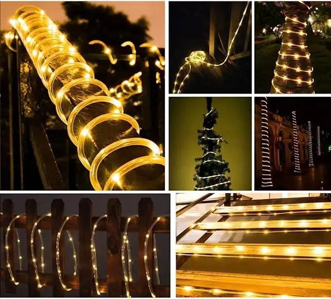 Solar Christmas Rope Lights