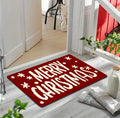 Cheerful Christmas Gnome Door Mat