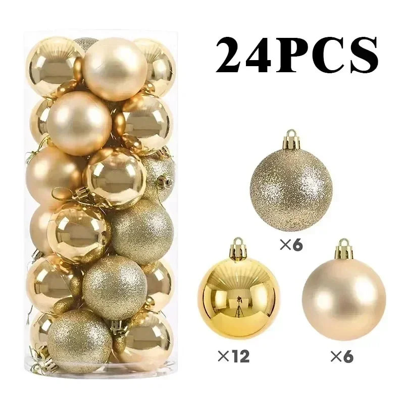 Shiny Christmas Tree Ornaments