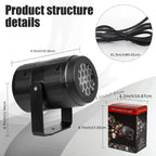 Festive Christmas Pattern Projector