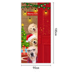 Santa Claus Christmas Tree Door Banner