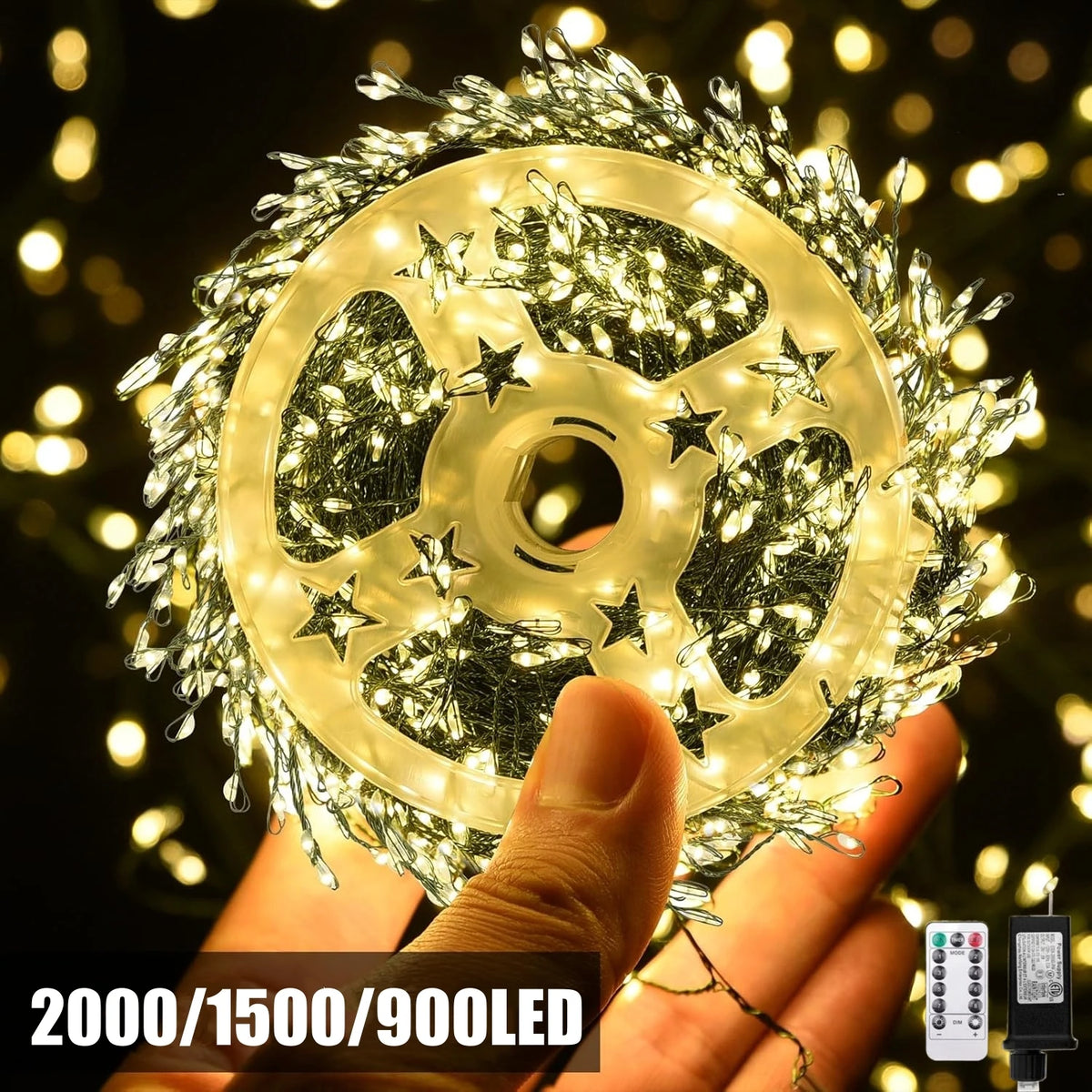 Festive Christmas Firecracker EU US DC Power Control Halloween