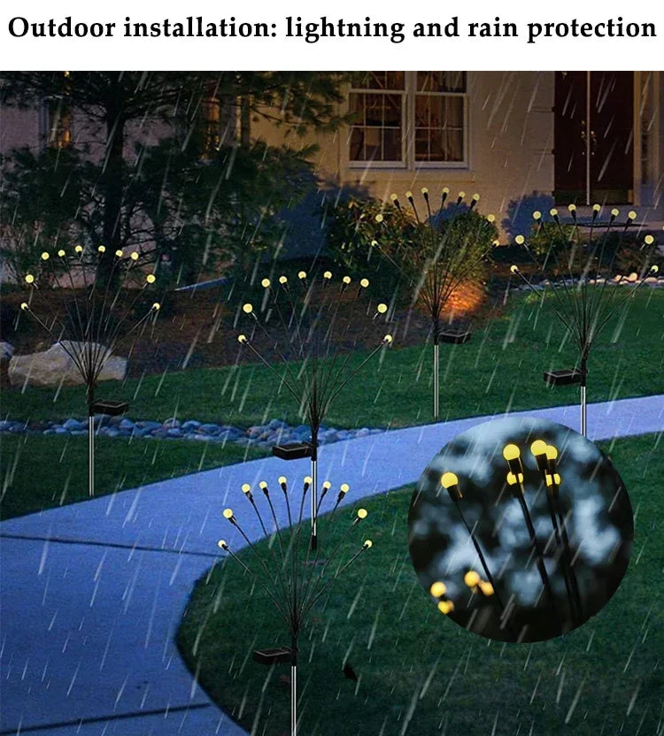 Enchanted Solar Firefly Lights