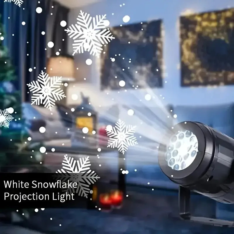 Magical Snowflake Holiday Projector