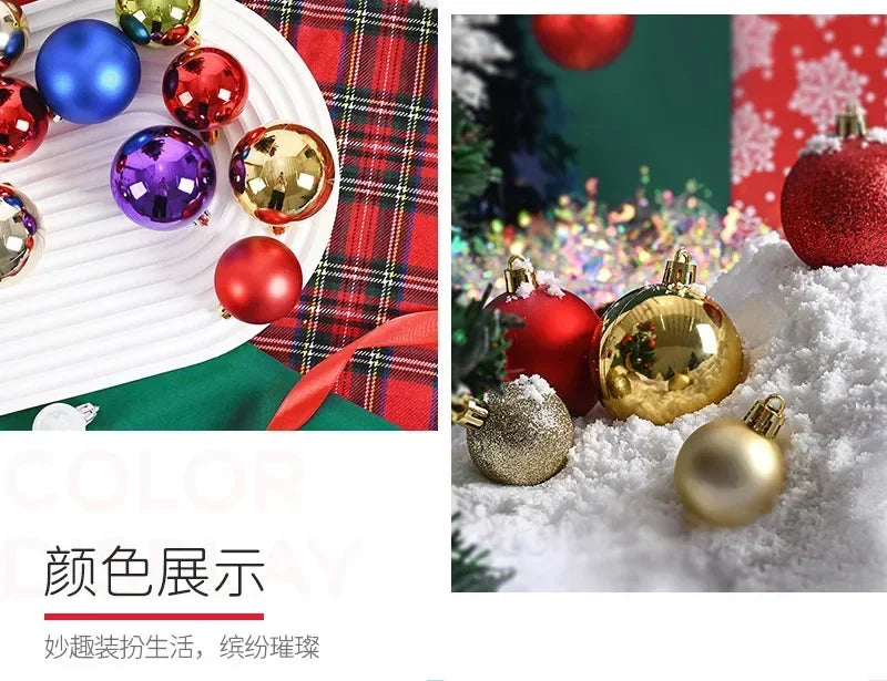 Shiny Christmas Tree Ornaments