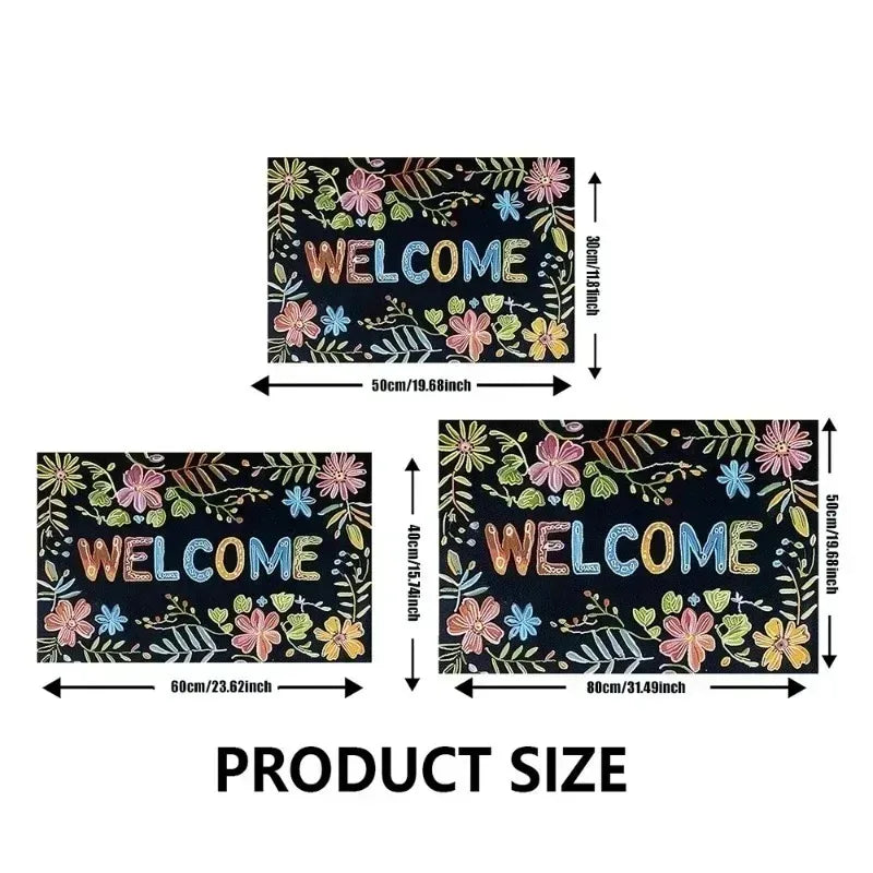 Merry Christmas Welcome Mat