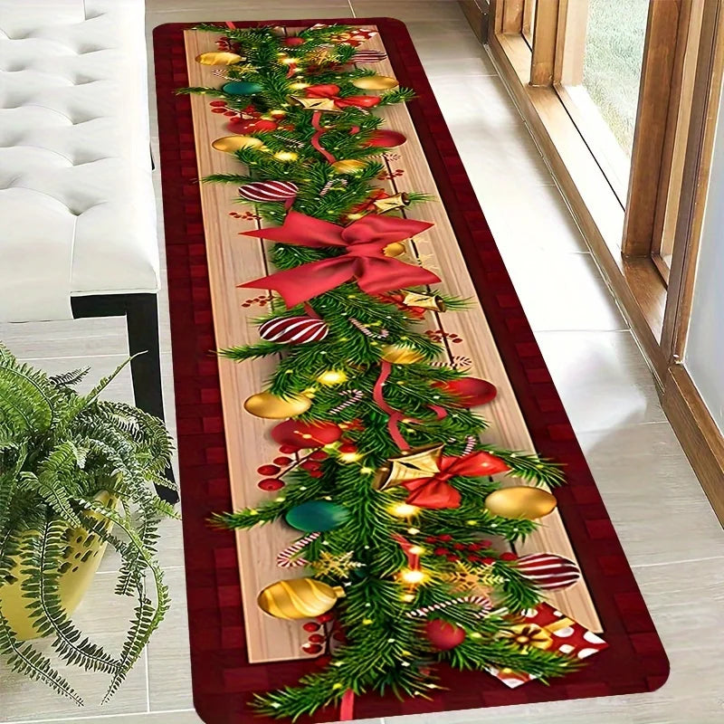 Christmas Long Hallway Carpet