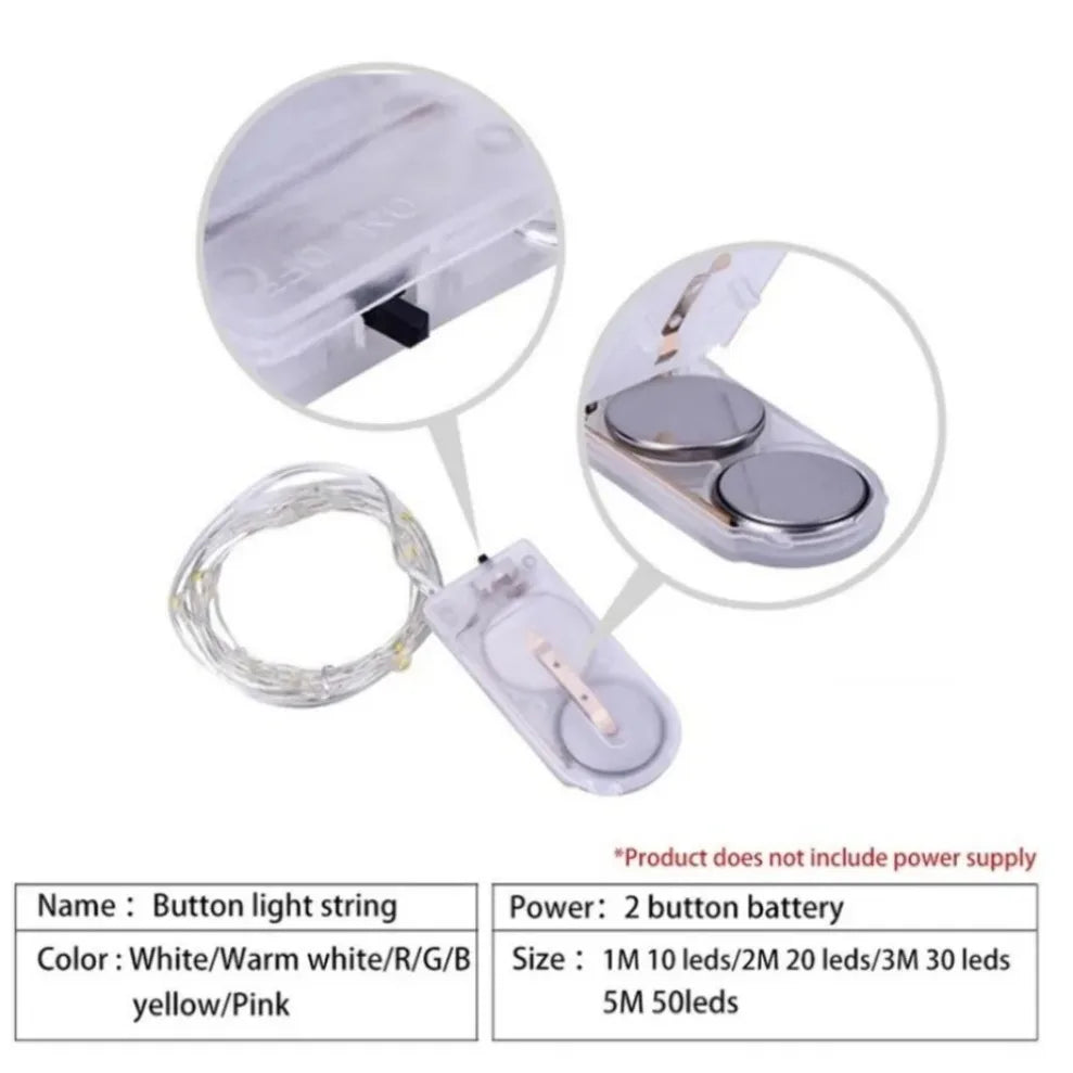 Waterproof Copper Wire Fairy Lights