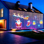 App Controlled Christmas Curtain Lights