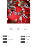 Pack Large Christmas Tree Topper Bow DIY