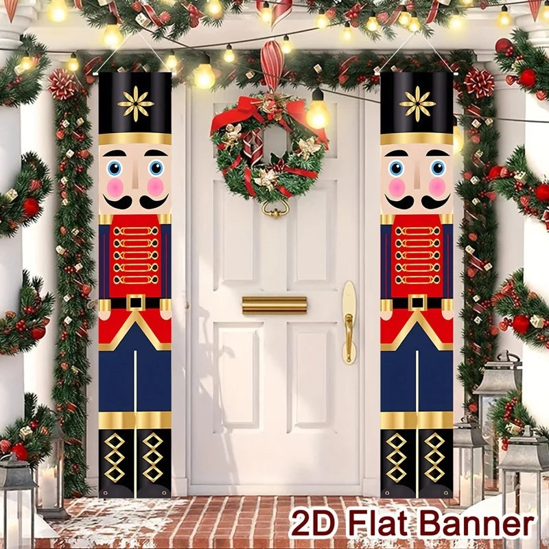 Nutcracker Soldier Door Banner