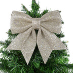 Shimmering Christmas Tree Bows