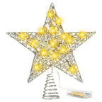 Christmas Tree Topper Star Battery Powered