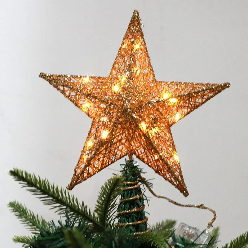 Christmas Tree Topper Star Battery Powered