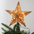 Christmas Tree Topper Star Battery Powered