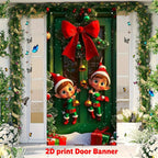 Christmas Cats Door Banner