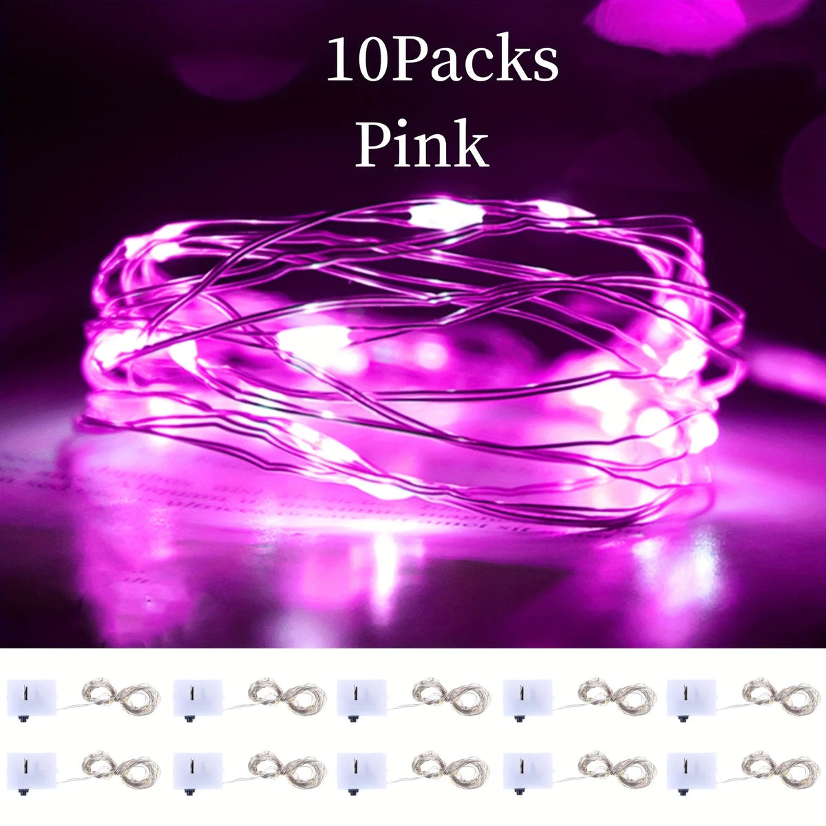 Colored Atmosphere Holiday String Lights