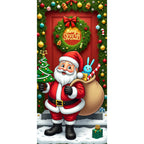 Christmas Cartoon Door Banner