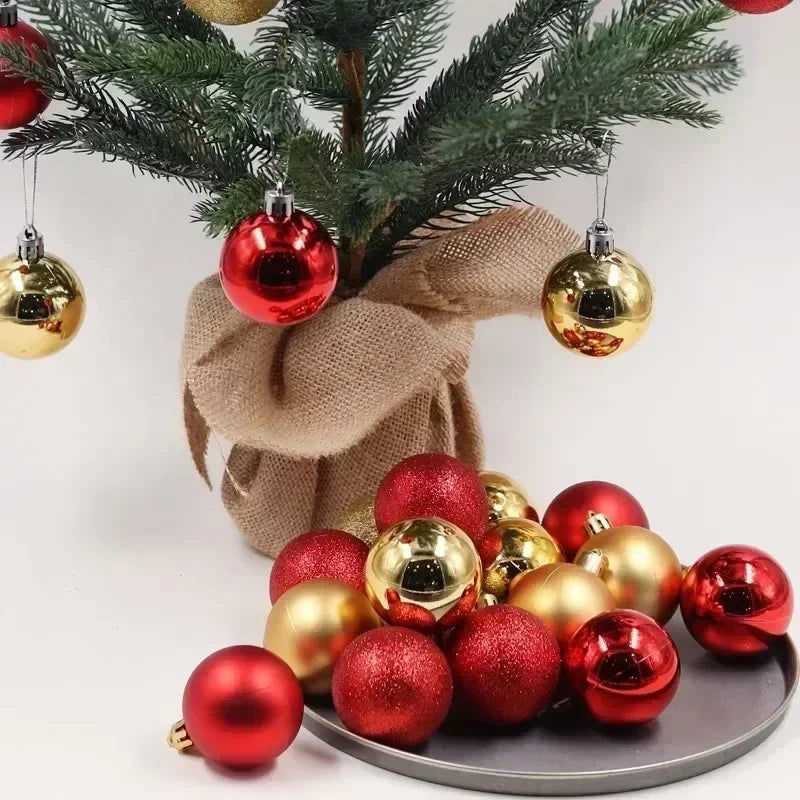Shiny Christmas Tree Ornaments