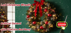 Christmas Garland Wreath With Pinecones Red Berries