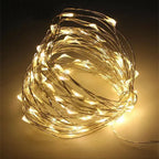 Copper Wire Christmas Fairy Lights
