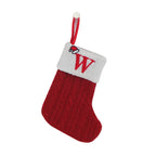 Knit Snowflake Christmas Stockings