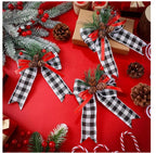 Pack Large Christmas Tree Topper Bow DIY