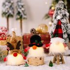 Christmas Doll Pendant Tree Ornaments Santa Gnome