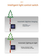 Solar Candy Christmas Pathway Lights