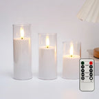 Warm Flickering Holiday Candles