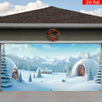Christmas Winter Wonderland Garage Banner