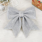 Shimmering Christmas Tree Bows