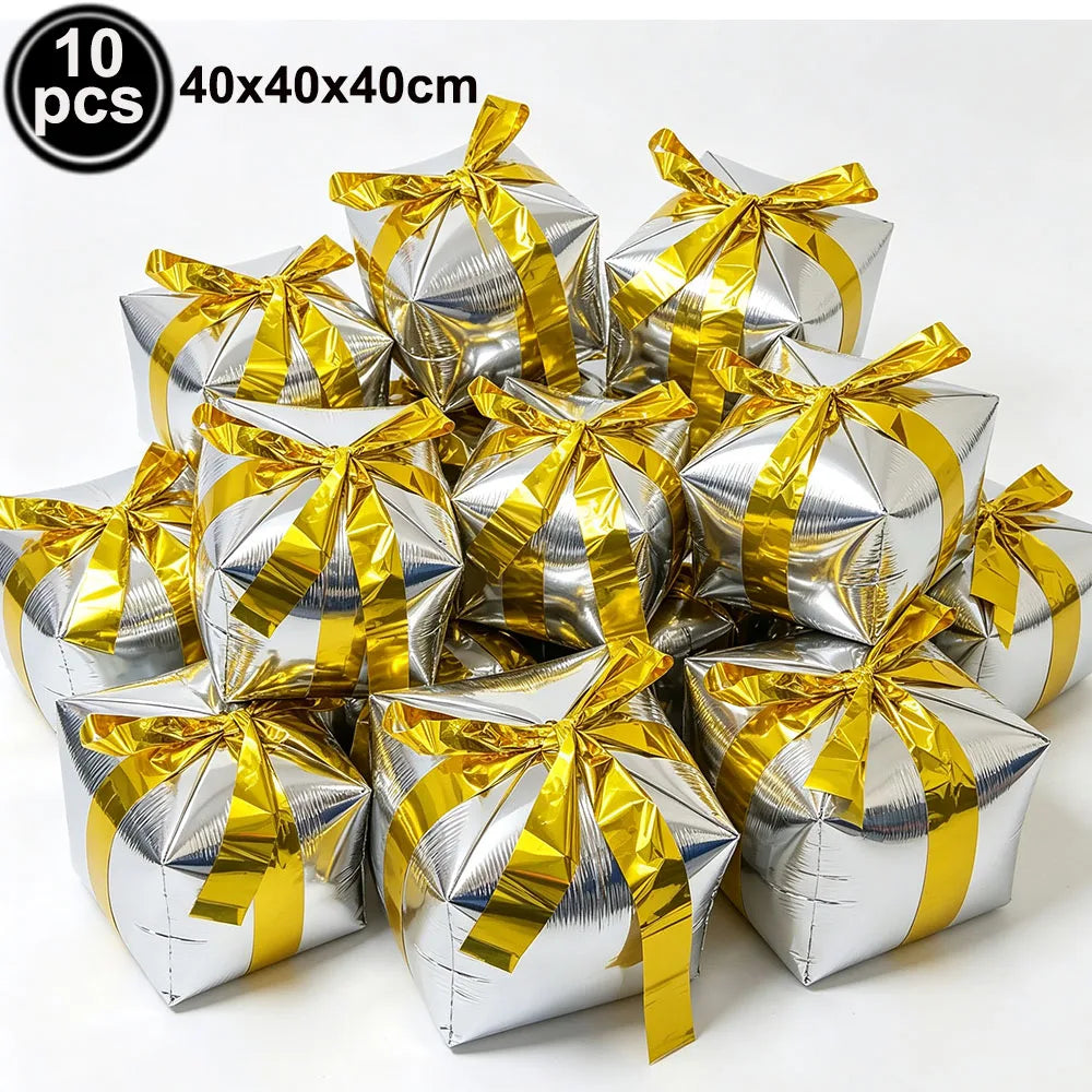 Standing Santa Foil Balloon Decor