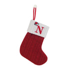 Knit Snowflake Christmas Stockings
