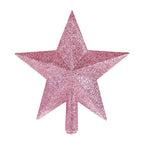 Christmas Tree Top Star Merry Shiny Gold