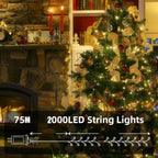 Festive Christmas Firecracker EU US DC Power Control Halloween