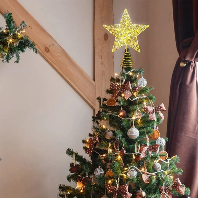 Christmas Tree Topper Star Battery Powered