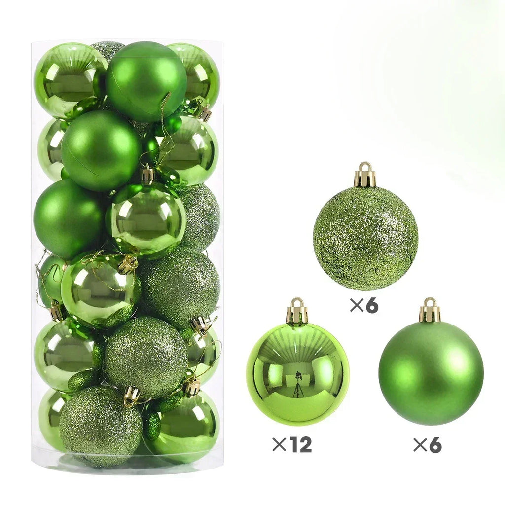 Shiny Christmas Tree Ornaments