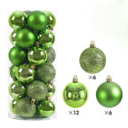 Shiny Christmas Tree Ornaments